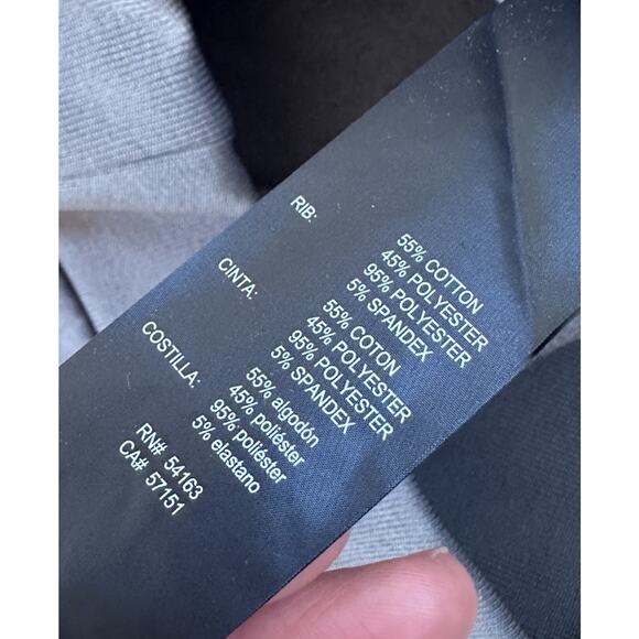 NWT $99 Karl Lagerfeld Hoodie Sweatshirt Size Large Men’s Gray Pullover - Picture 4 of 10